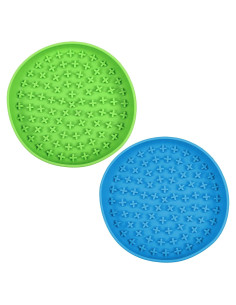 Paquete de 2 Cuencos Lentos para Perros JOUTYFOR 20.1 cm Antideslizante