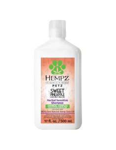 Champú Herbal para Perros Hempz Petz 482 g Piña Dulce Melón