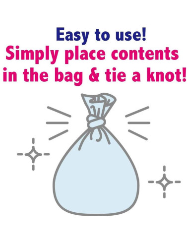 Bolsas para Excremento de Perro BOS - 90 Unidades Sin Fragancia