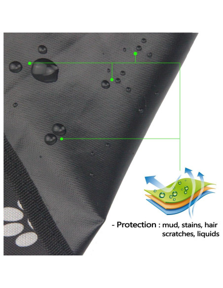 Funda de Maletero para Perros Sovelor 155x104cm Impermeable