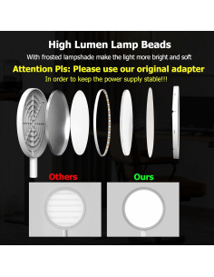 Lámpara de Escritorio Inalámbrica G Keni X5 4000mAh Regulable 2