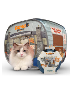 Casa para Gatos Plegable Capnip Catsco Bulkmart 51.5x39cm