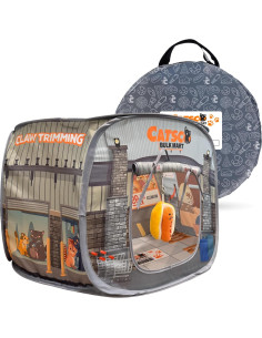 Casa para Gatos Plegable Capnip Catsco Bulkmart 51.5x39cm 2