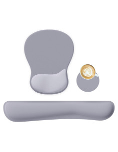Conjunto de Soporte para Muñeca WINTOJO Ergonomico Gris