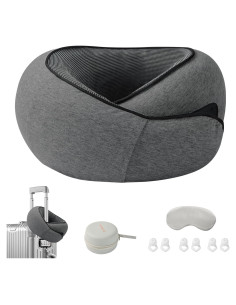 Almohada de Viaje PETRALUX con Soporte Ergonómico y Accesorios