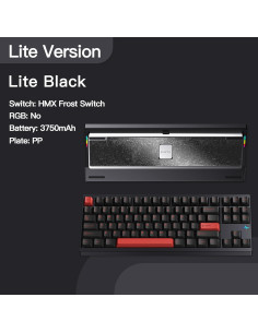 Teclado Mecánico KEEBMONKEY WOBKEY Crush 80 Lite Aluminio 2