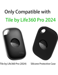 Paquete de 2 fundas de silicona NANLANFAN para Tile Pro 2024 2