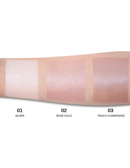 Set de Maquillaje Iluminador Líquido SACE LADY 3x6ml Set de Maquillaje Iluminador Líquido SACE LADY 3x6ml