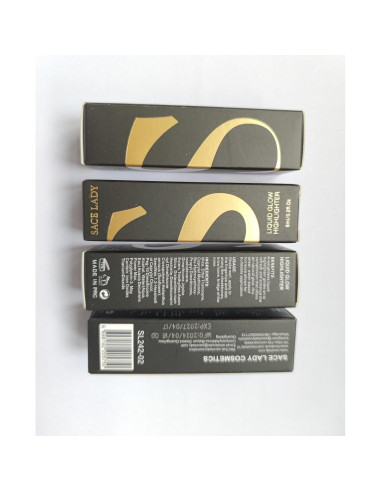 Set de Maquillaje Iluminador Líquido SACE LADY 3x6ml