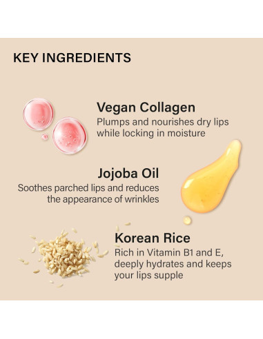 Bálsamo Labial Vegano Melixir 15g - Hidratante y Brillante Rosa