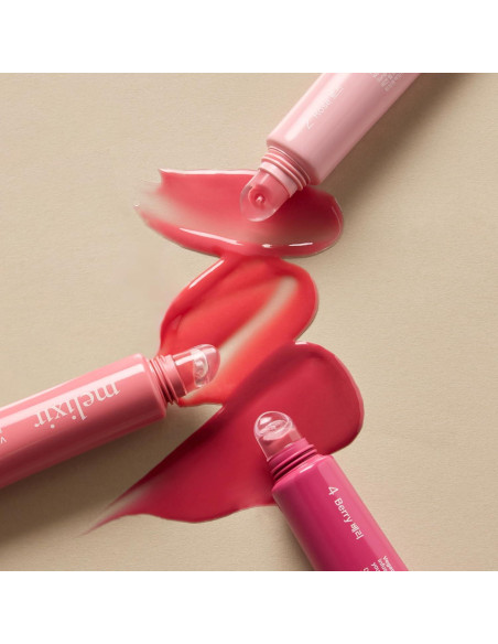 Bálsamo Labial Vegano Melixir 15g - Hidratante y Brillante Rosa