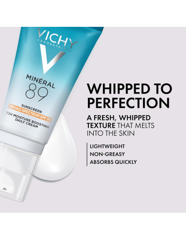 Protector Solar Facial Vichy Mineral 89 SPF 30 - Hidratante Diario