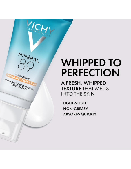 Protector Solar Facial Vichy Mineral 89 SPF 30 - Hidratante Diario
