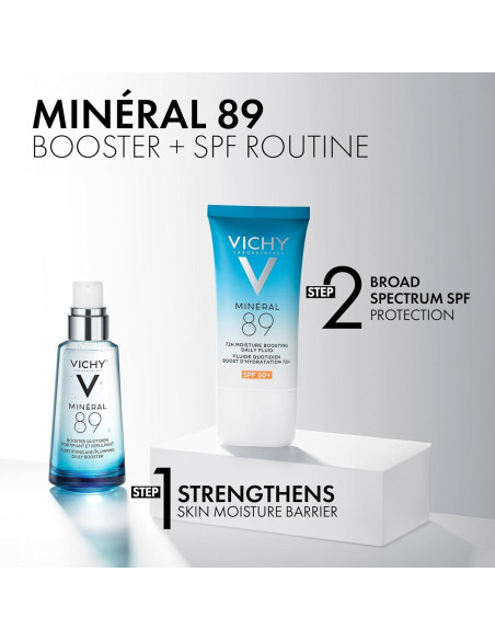 Protector Solar Facial Vichy Mineral 89 SPF 30 - Hidratante Diario