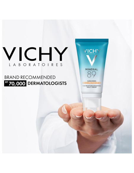 Protector Solar Facial Vichy Mineral 89 SPF 30 - Hidratante Diario