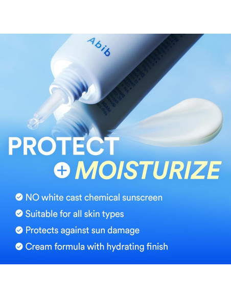 Protector Solar Hidratante Abib SPF 30 50ml Sin Marca Blanca