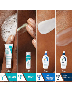 Set Cuidado Piel Acneica CeraVe - Limpiador, Suero y Hidratantes 2