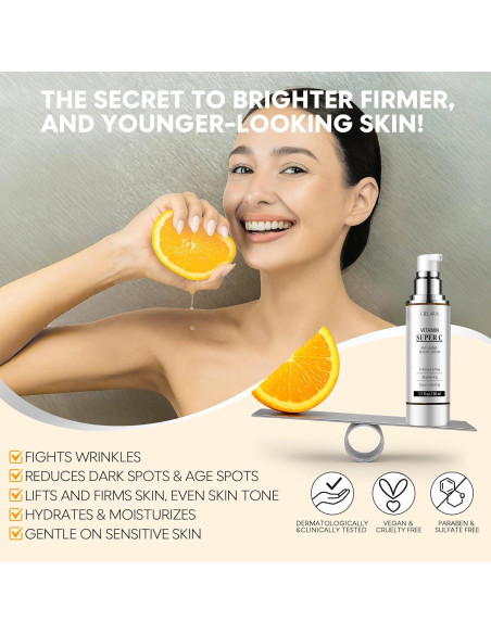 Suero de Vitamina C CIELARA 50 ml - Anti Envejecimiento 20%