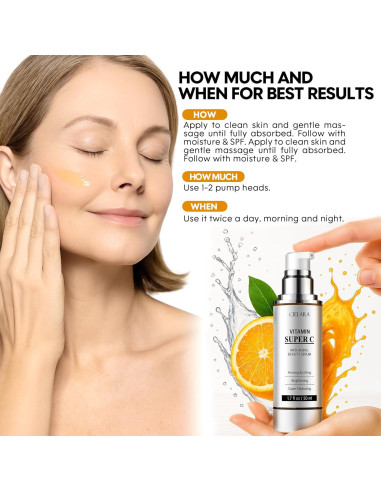 Suero de Vitamina C CIELARA 50 ml - Anti Envejecimiento 20%