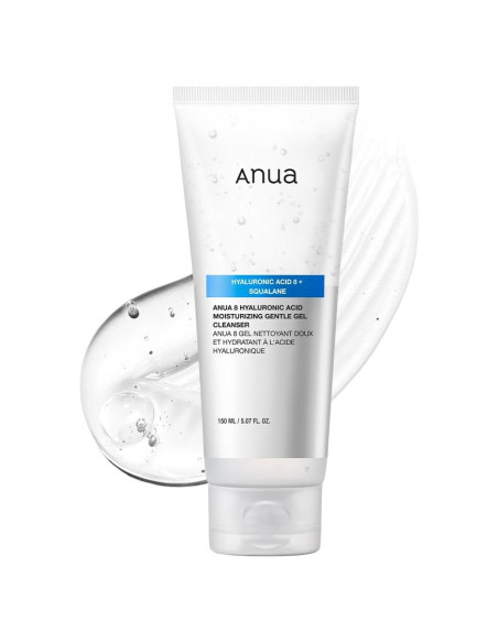 Limpiador Facial Gel Hidratante ANUA 150ml - Ácido Hialurónico