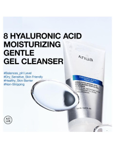 Limpiador Facial Gel Hidratante ANUA 150ml - Ácido Hialurónico 2