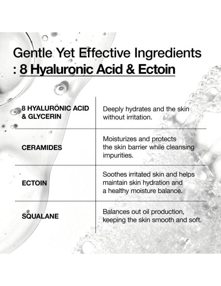 Limpiador Facial Gel Hidratante ANUA 150ml - Ácido Hialurónico