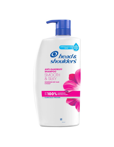 Champú Anticaspa Head & Shoulders Suave y Sedoso 1L