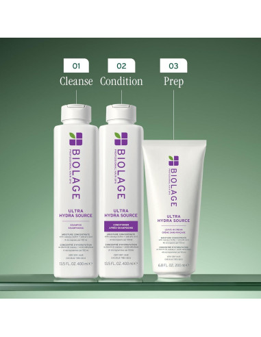 Acondicionador Biolage Ultra Hydra Source 1000 ml - Hidratación Profunda para Cabello Seco