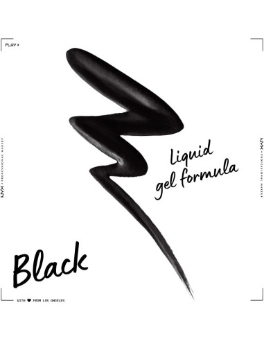 Lápices de Ojos Líquidos NYX Epic Wear Negro y Blanco