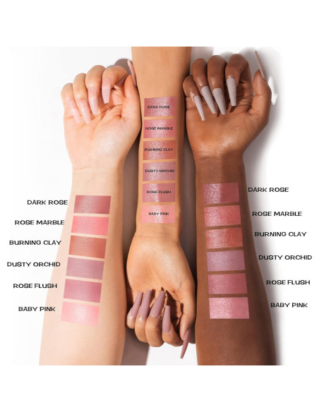 Rubor en Barra FOCALLURE 6g Rosa Mate y Satinado