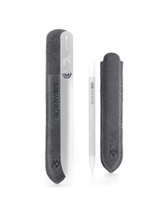 Set de Manicura GERMANIKURE - Palito de Cristal y Lima Vidrio
