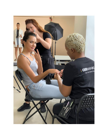 Set de Manicura GERMANIKURE - Palito de Cristal y Lima Vidrio