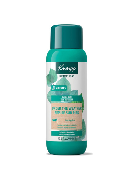 Baño de Burbujas Eucalipto Kneipp 400 ml - Vegano y Sin Sulfatos