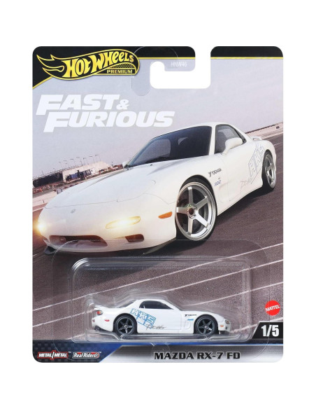 Hot Wheels Coche de Metal Fundido Rápido y Furioso 1:64