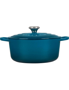 Olla Holandesa Le Creuset 5.3L Hierro Fundido Enameled Verde 2
