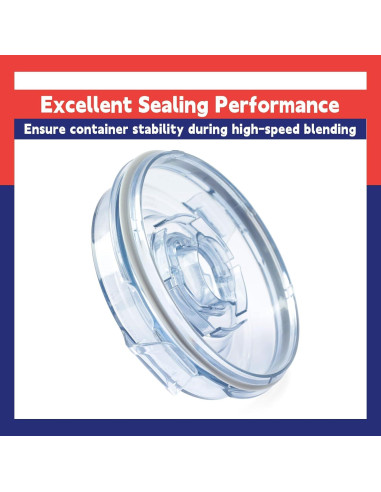 Tapa de Licuadora Vitamix 64oz Dusledel - Reemplazo para Series Ascent y Clásica