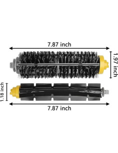 2 Juegos de Cepillos de Repuesto Cerda iRobot Roomba 600/700 2
