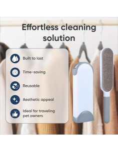 Removedor de Pelo de Mascota OFXDD - Reutilizable, 2 Pcs 2
