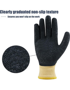 Guantes Aislantes DongChu 400V Caucho Antideslizante 1PC 2