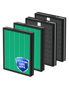 Filtro de Reemplazo Coway Airmega Max2 400/400S H13 - Paquete de 4