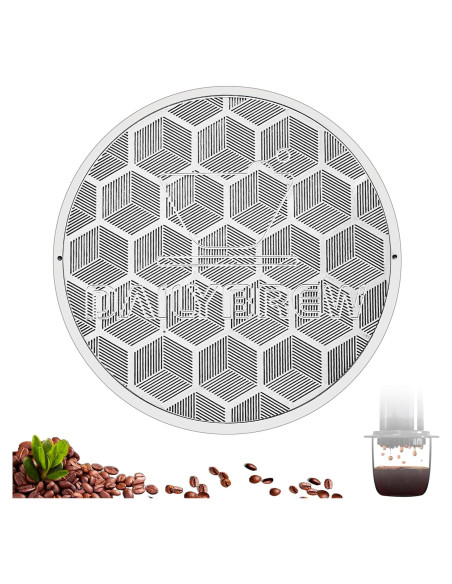 Filtro de Café Reutilizable Dailybrew Acero Inoxidable 3 Capas