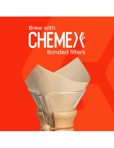 Cafetera Chemex ChemAer de Vidrio - 8 Tazas - 1.14 Litros