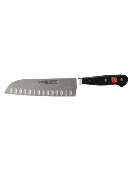 Cuchillo Santoku Wüsthof Classic 17.78 cm Borde Hueco