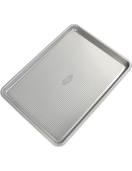 Bandeja de Media Hoja de Aluminio Antiadherente USA Pan