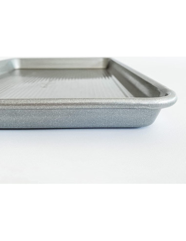 Bandeja de Media Hoja de Aluminio Antiadherente USA Pan