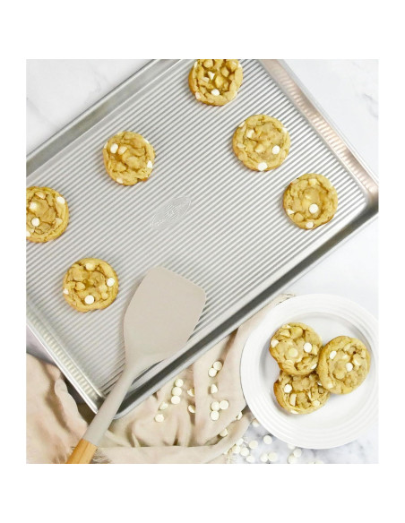 Bandeja de Media Hoja de Aluminio Antiadherente USA Pan