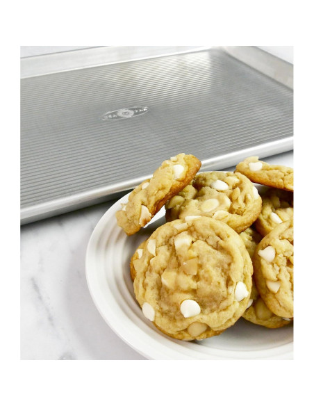 Bandeja de Media Hoja de Aluminio Antiadherente USA Pan