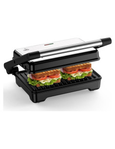 Prensa de Panini YASHE 1200W con Placas Antiadherentes