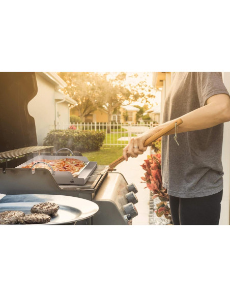 Plancha de Acero Inoxidable Onlyfire 58.4x40.6 cm para Parrilla