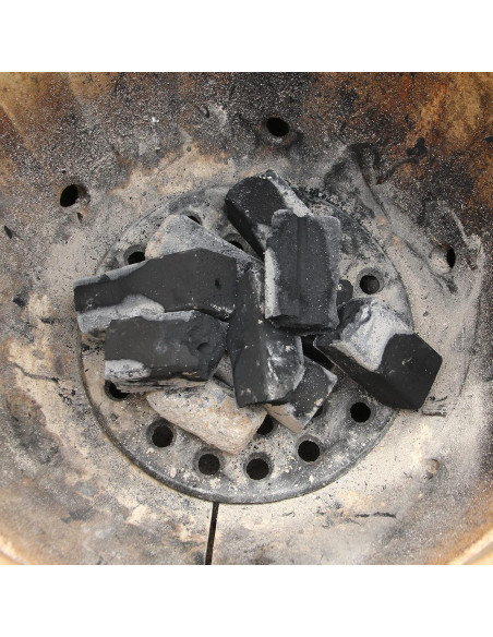 Parrilla de Carbón de Hierro Fundido 9" para Kamado Grande